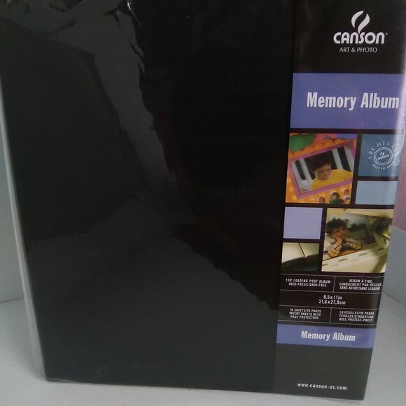 Canson Art & Photo Memory Album 20 Pages Color Black - Picture 3 of 8